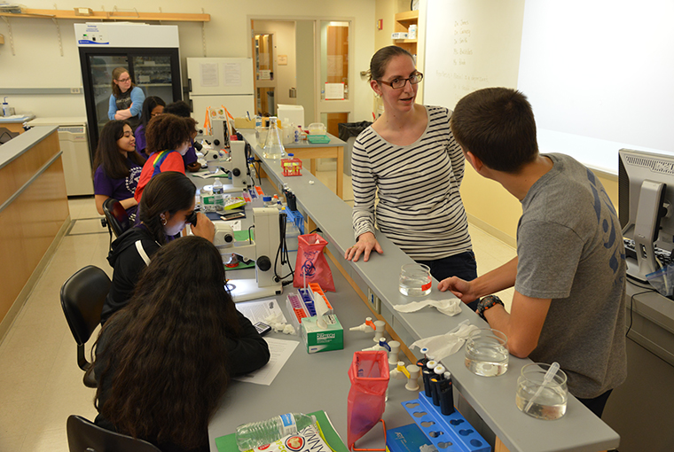 FCPS STEM Scholars Visit Campus | Hood College